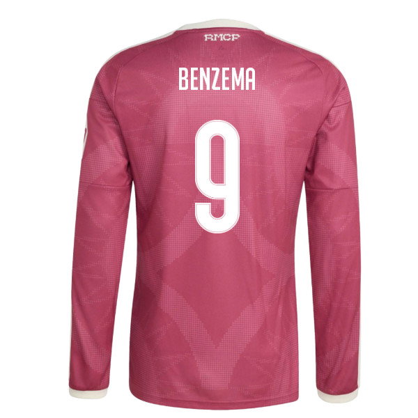 2026-2027 Real Madrid Long Sleeve Third Shirt (Benzema 9)