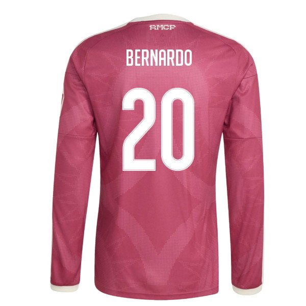 2026-2027 Real Madrid Long Sleeve Third Shirt (Bernardo 20)