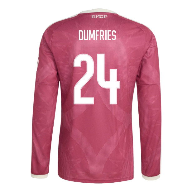 2026-2027 Real Madrid Long Sleeve Third Shirt (Dumfries 24)