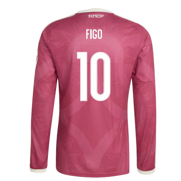 2026-2027 Real Madrid Long Sleeve Third Shirt (Figo 10)