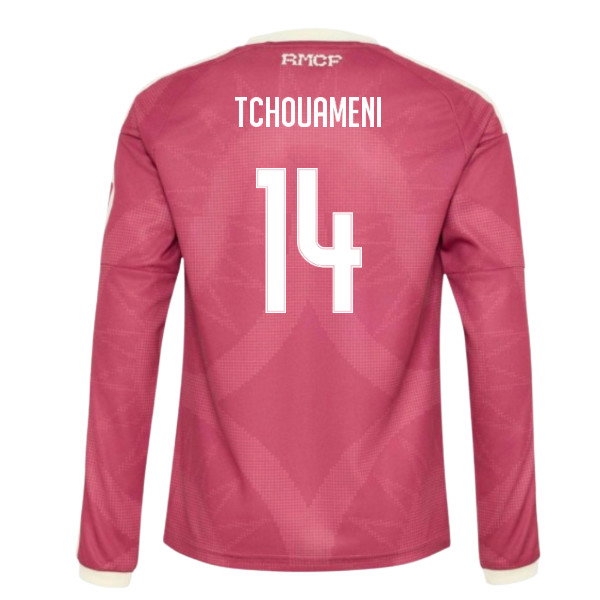 2026-2027 Real Madrid Long Sleeve Third Shirt (Kids) (Tchouameni 14)