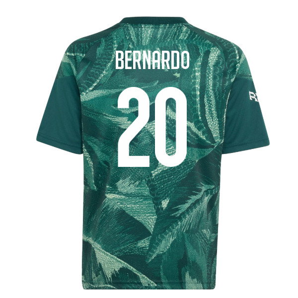 2026-2027 Real Madrid Pre-Match Shirt (Aurora Ivy) - Kids (Bernardo 20)
