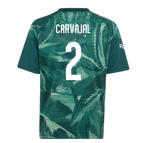 2026-2027 Real Madrid Pre-Match Shirt (Aurora Ivy) - Kids (Carvajal 2)