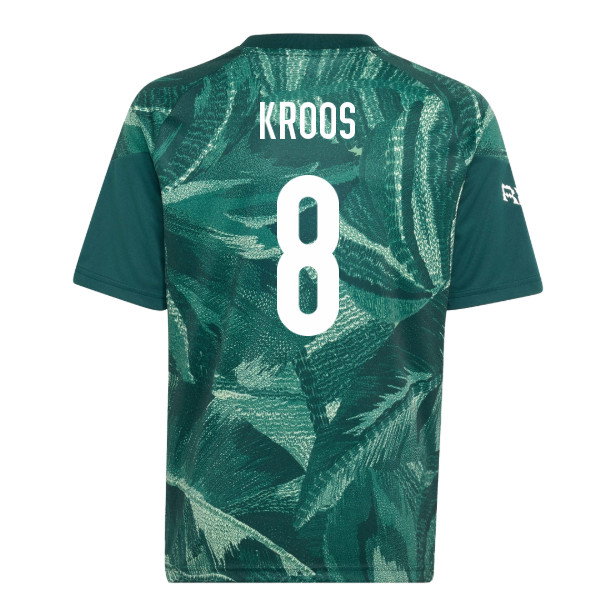 2026-2027 Real Madrid Pre-Match Shirt (Aurora Ivy) - Kids (Kroos 8)