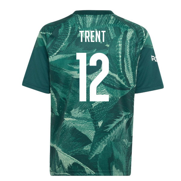 2026-2027 Real Madrid Pre-Match Shirt (Aurora Ivy) - Kids (Trent 12)