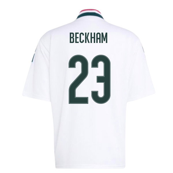 2026-2027 Real Madrid Stadium Jersey (White) (Beckham 23)
