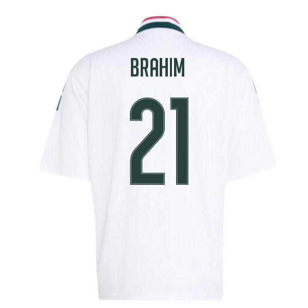 2026-2027 Real Madrid Stadium Jersey (White) (Brahim 21)