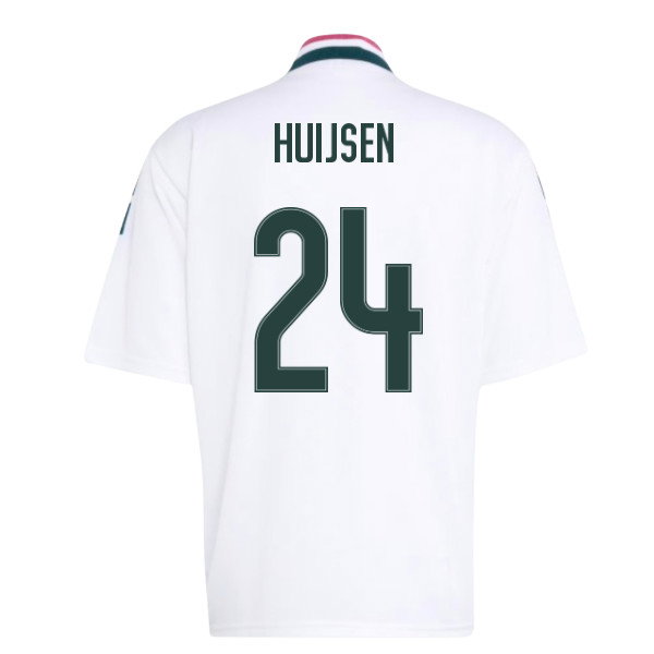 2026-2027 Real Madrid Stadium Jersey (White) (Huijsen 24)