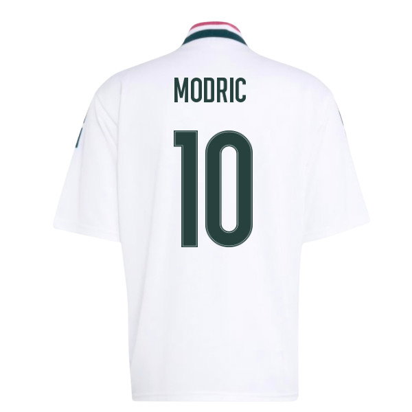 2026-2027 Real Madrid Stadium Jersey (White) (Modric 10)