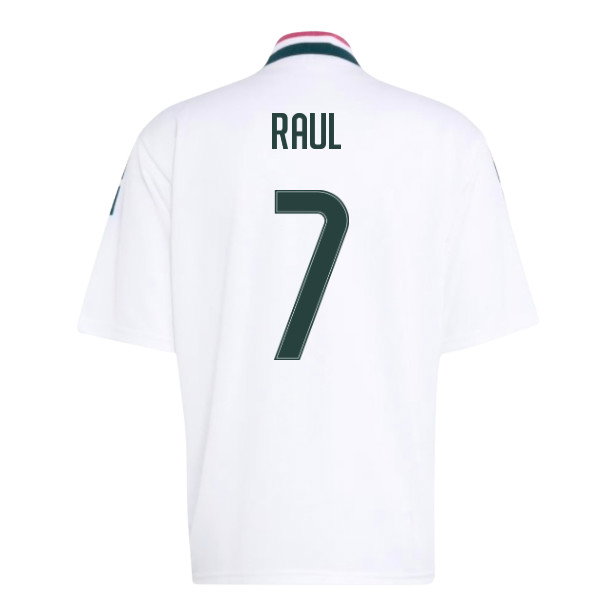 2026-2027 Real Madrid Stadium Jersey (White) (Raul 7)