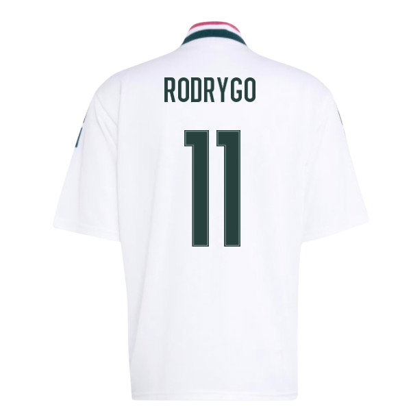 2026-2027 Real Madrid Stadium Jersey (White) (Rodrygo 11)