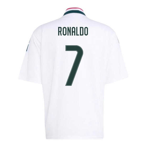 2026-2027 Real Madrid Stadium Jersey (White) (Ronaldo 7)