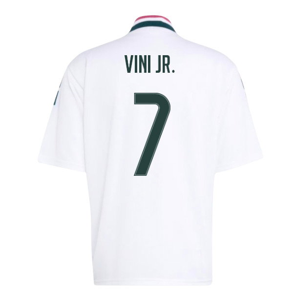 2026-2027 Real Madrid Stadium Jersey (White) (Vini Jr. 7)