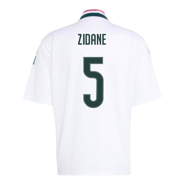 2026-2027 Real Madrid Stadium Jersey (White) (Zidane 5)