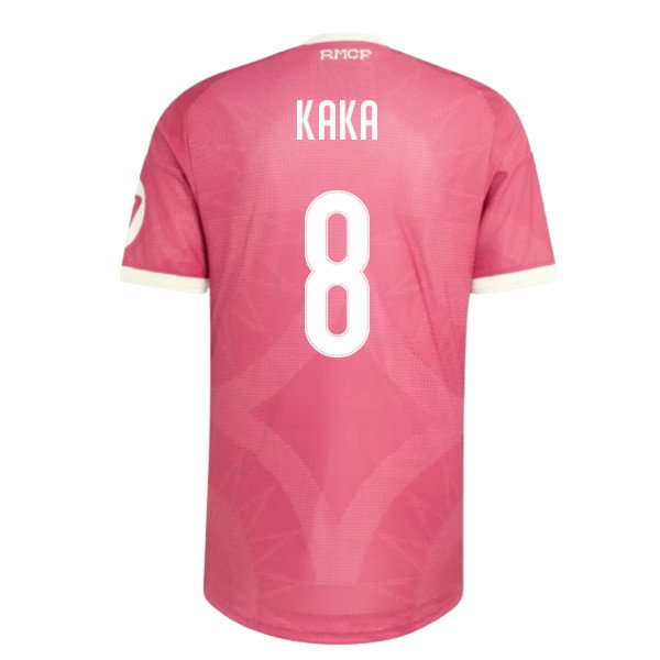 2026-2027 Real Madrid Third Authentic Shirt (Pink) (Kaka 8)