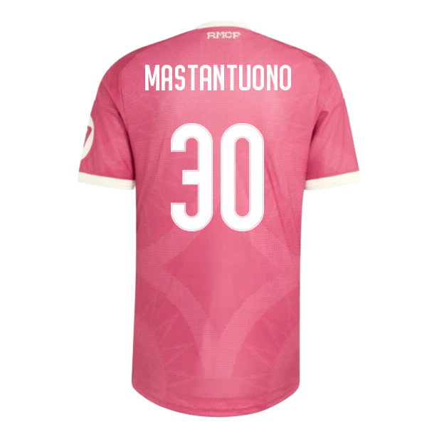 2026-2027 Real Madrid Third Authentic Shirt (Pink) (Mastantuono 30)