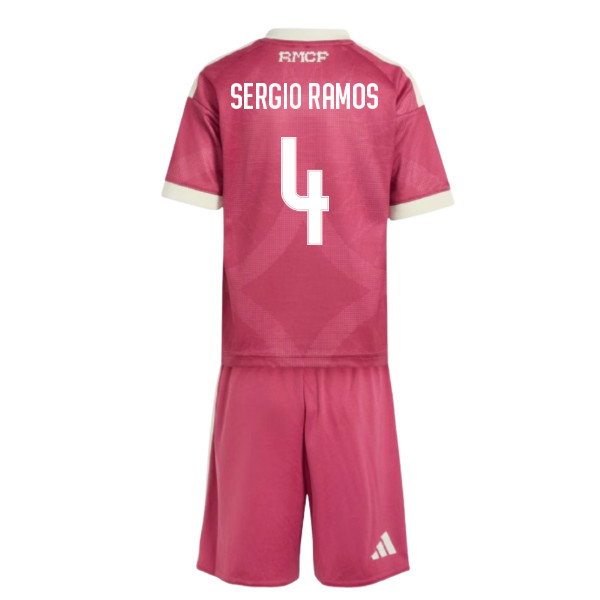 2026-2027 Real Madrid Third Mini Kit (Sergio Ramos 4)