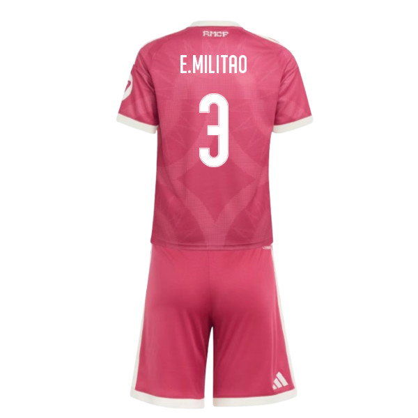 2026-2027 Real Madrid Third Youth Kit (E.Militao 3)