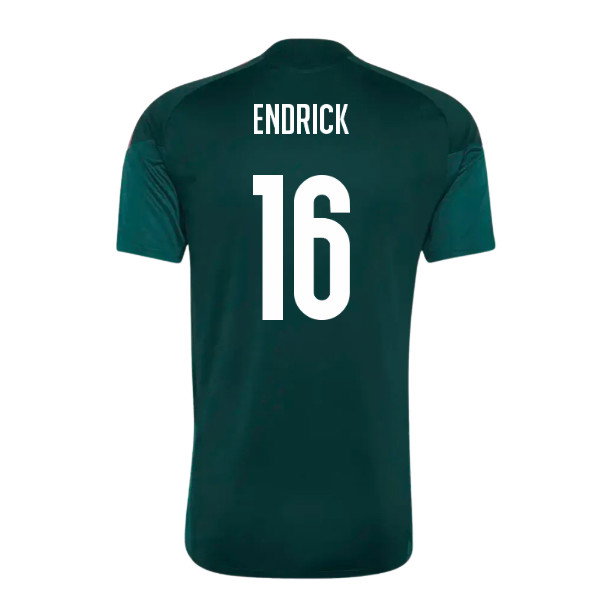 2026-2027 Real Madrid Training Jersey (Aurora Ivy) (Endrick 16)