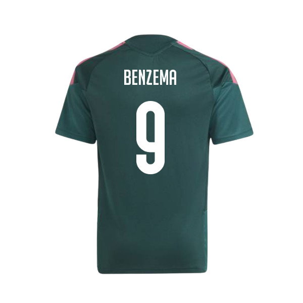 2026-2027 Real Madrid Training Jersey (Aurora Ivy) - Kids (Benzema 9)