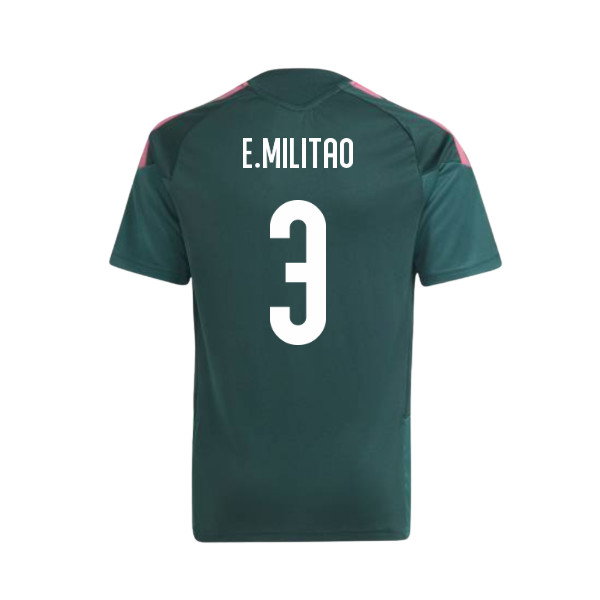 2026-2027 Real Madrid Training Jersey (Aurora Ivy) - Kids (E.Militao 3)