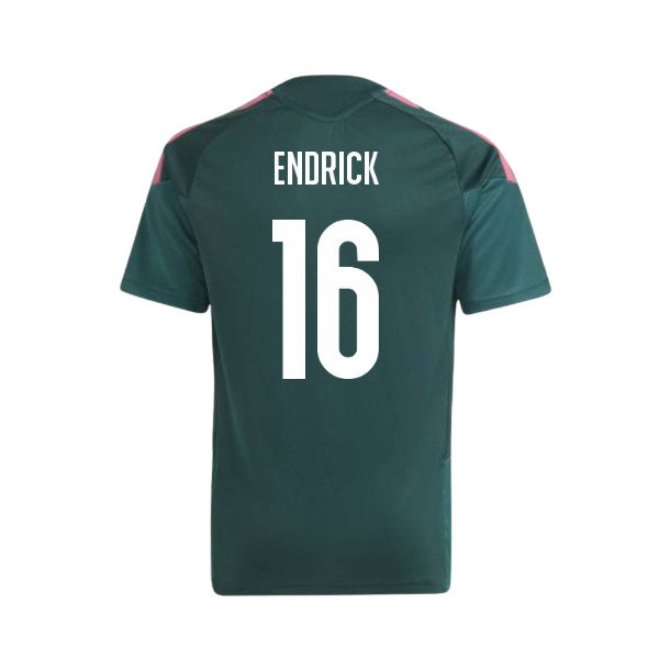 2026-2027 Real Madrid Training Jersey (Aurora Ivy) - Kids (Endrick 16)