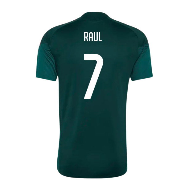 2026-2027 Real Madrid Training Jersey (Aurora Ivy) (Raul 7)