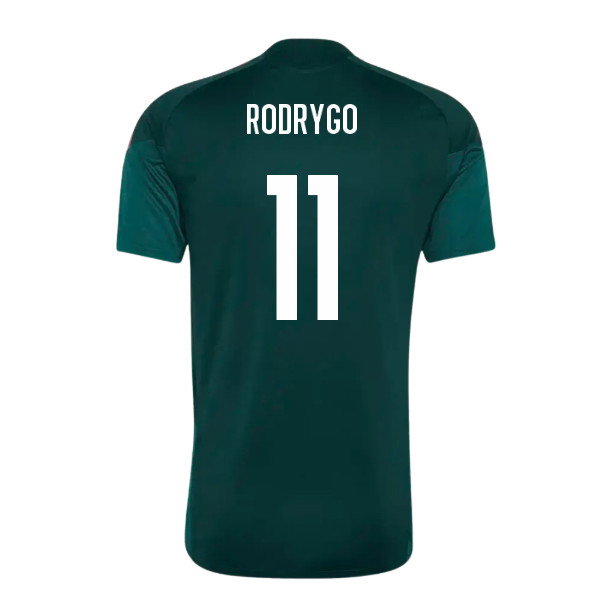 2026-2027 Real Madrid Training Jersey (Aurora Ivy) (Rodrygo 11)