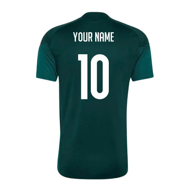 2026-2027 Real Madrid Training Jersey (Aurora Ivy) (Your Name)