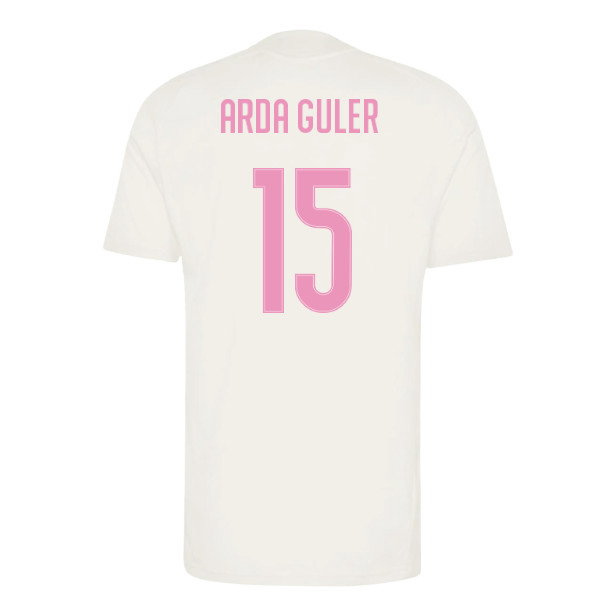 2026-2027 Real Madrid Training Jersey (Ivory) (Arda Guler 15)