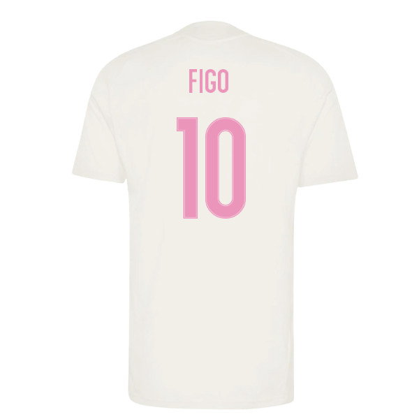 2026-2027 Real Madrid Training Jersey (Ivory) (Figo 10)