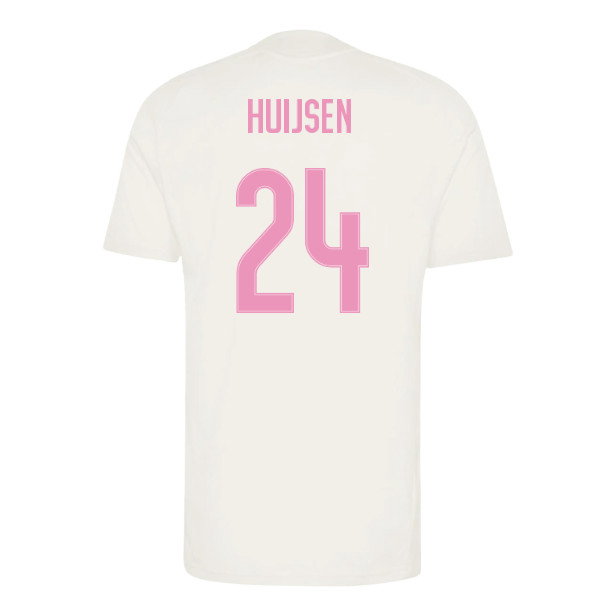 2026-2027 Real Madrid Training Jersey (Ivory) (Huijsen 24)