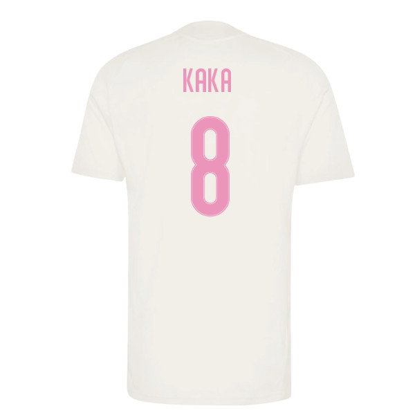 2026-2027 Real Madrid Training Jersey (Ivory) (Kaka 8)