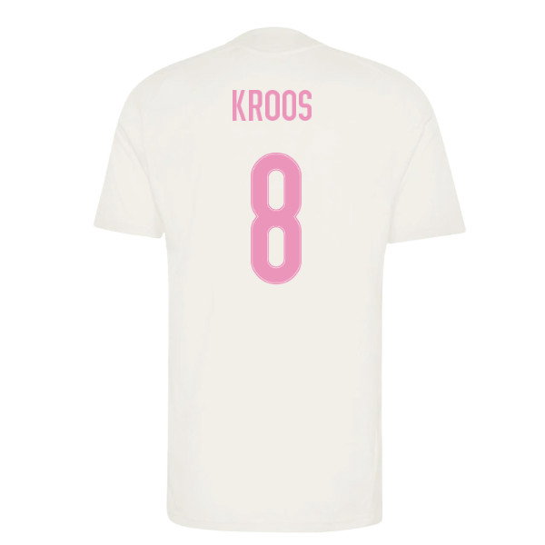 2026-2027 Real Madrid Training Jersey (Ivory) (Kroos 8)