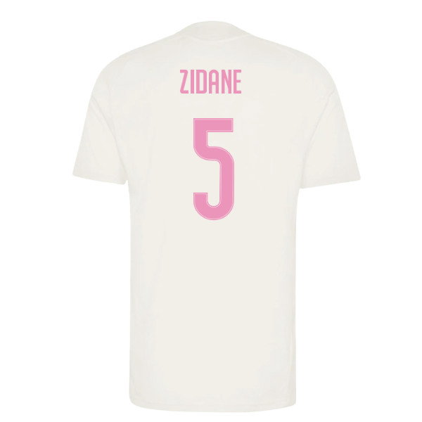 2026-2027 Real Madrid Training Jersey (Ivory) (Zidane 5)
