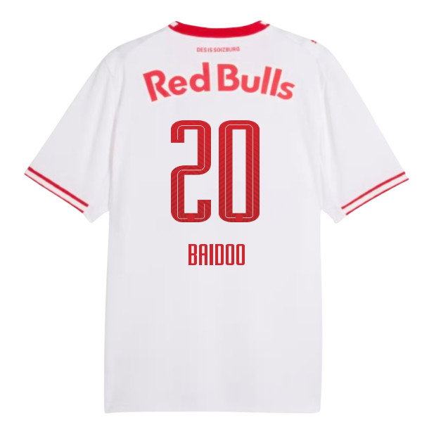 2026-2027 Red Bull Salzburg Home Shirt (Baidoo 20)