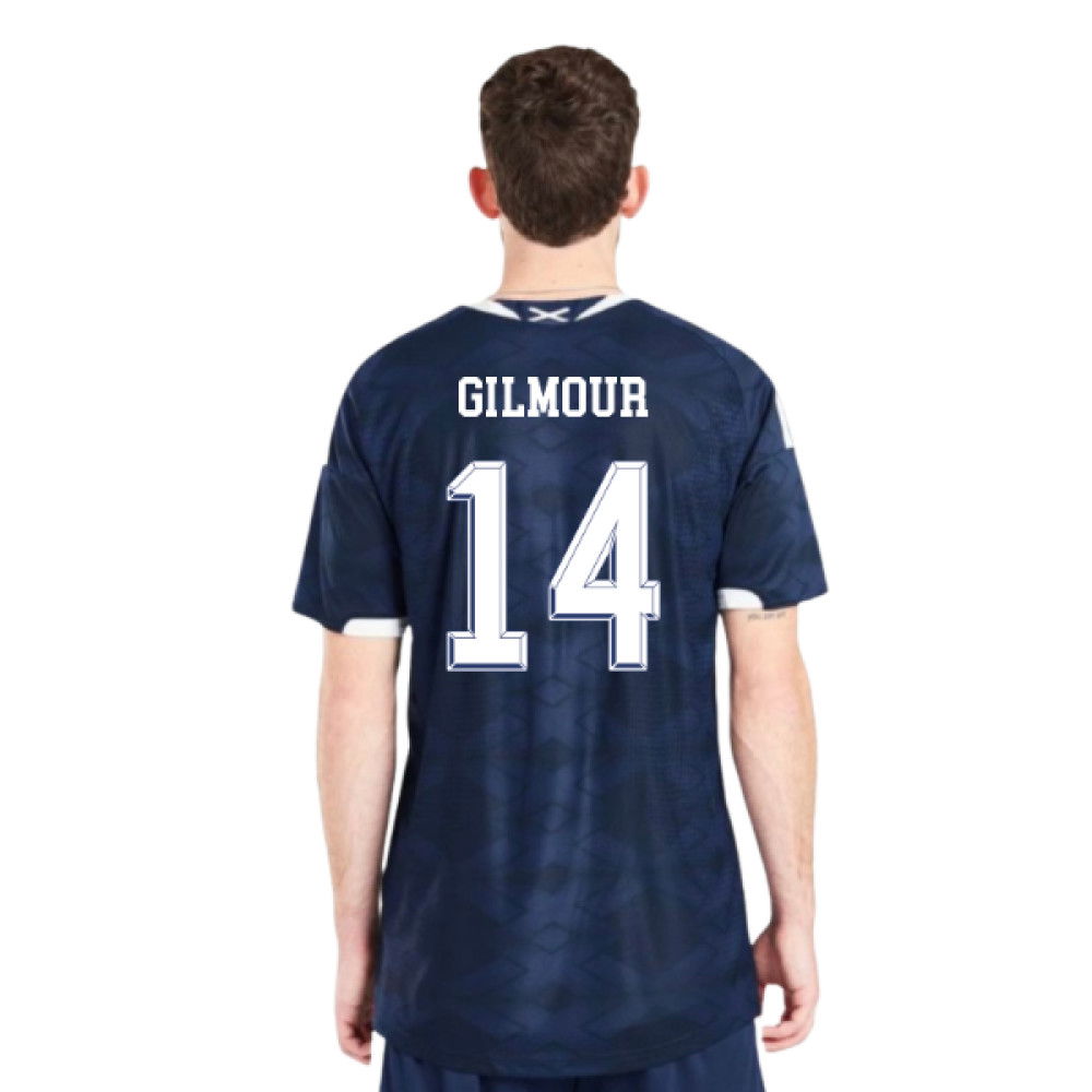 2026-2027 Scotland Authentic Match Home Shirt (Gilmour 14)