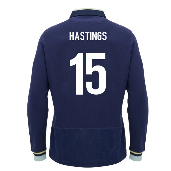 2026-2027 Scotland Home LS Cotton Rugby Shirt (Kids) (Hastings 15)
