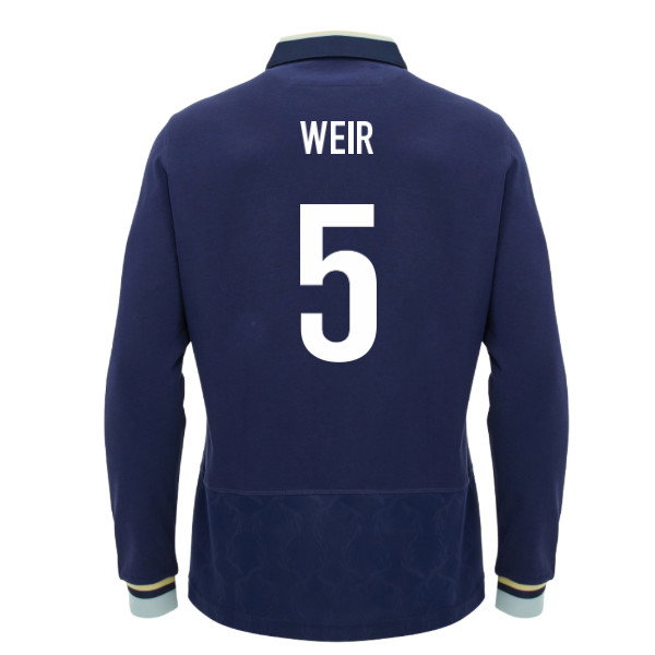 2026-2027 Scotland Home LS Cotton Rugby Shirt (Kids) (Weir 5)