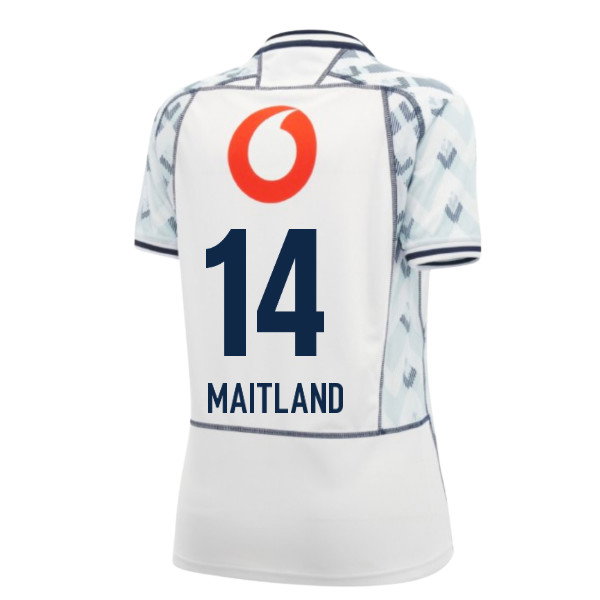 2026-2027 Scotland Rugby Away Poly Shirt - Womens (Maitland 14)