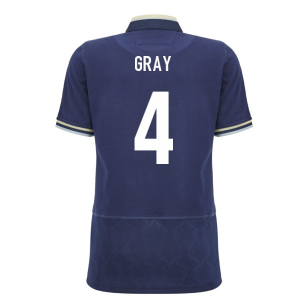 2026-2027 Scotland Rugby Home Cotton Shirt (Womens) (Gray 4)