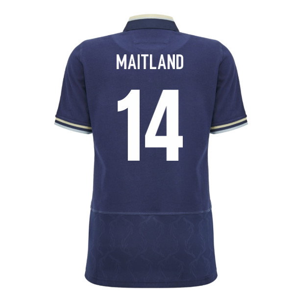 2026-2027 Scotland Rugby Home Cotton Shirt (Womens) (Maitland 14)