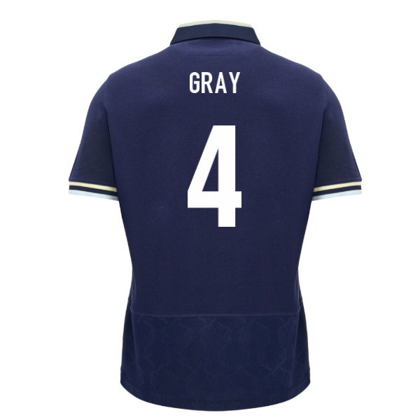 2026-2027 Scotland Rugby Home Cotton SS Shirt (Gray 4)