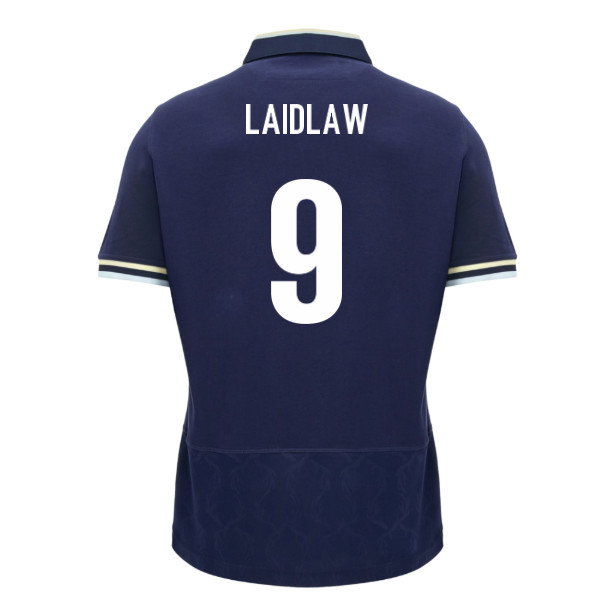 2026-2027 Scotland Rugby Home Cotton SS Shirt (Laidlaw 9)