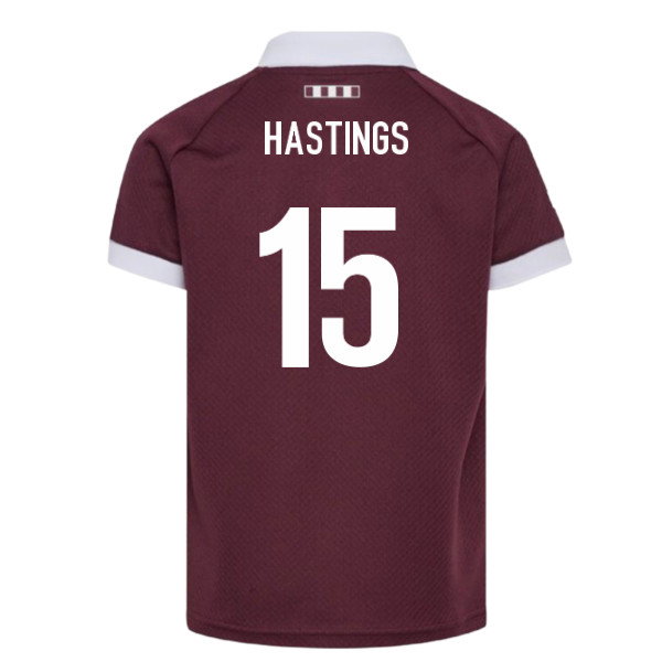 2026-2027 Scotland Rugby Home Replica Shirt (Hastings 15)