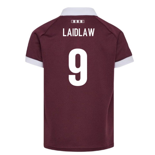2026-2027 Scotland Rugby Home Replica Shirt (Laidlaw 9)