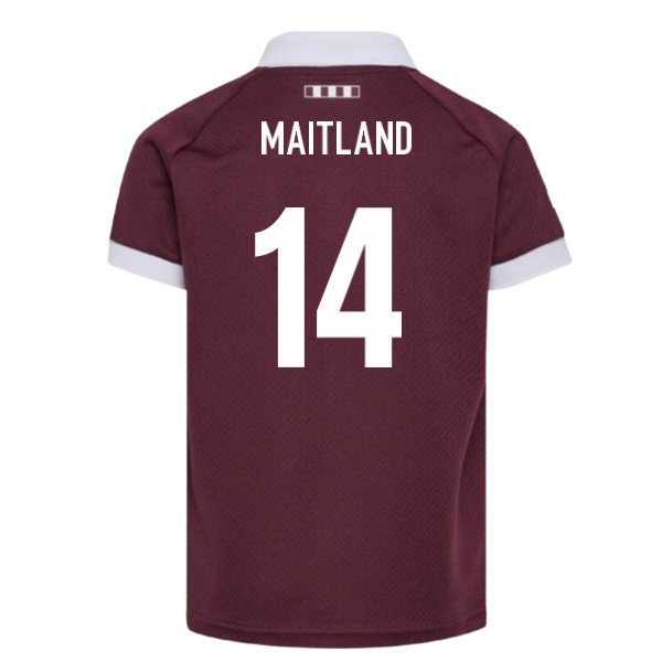 2026-2027 Scotland Rugby Home Replica Shirt (Maitland 14)