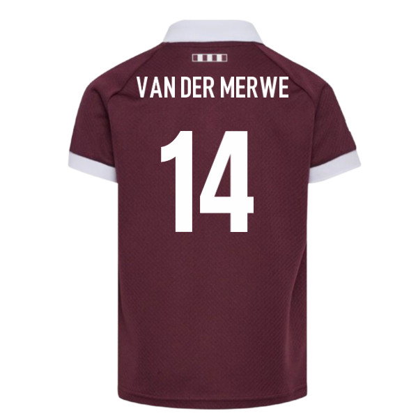 2026-2027 Scotland Rugby Home Replica Shirt (Van Der Merwe 14)