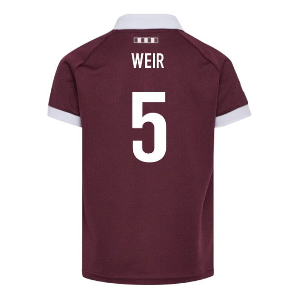 2026-2027 Scotland Rugby Home Replica Shirt (Weir 5)