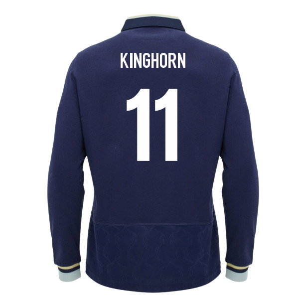 2026-2027 Scotland Rugby LS Cotton Home Shirt (Kinghorn 11)